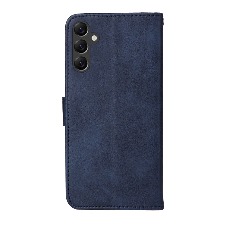 For Samsung Galaxy A14 5G Classic Calf Texture Flip Leather Phone Case