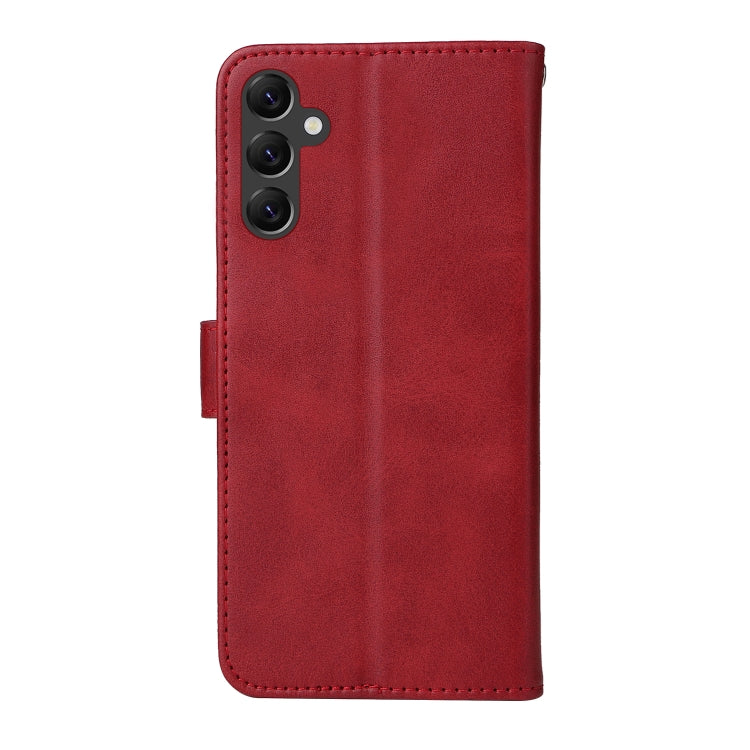 For Samsung Galaxy A14 5G Classic Calf Texture Flip Leather Phone Case