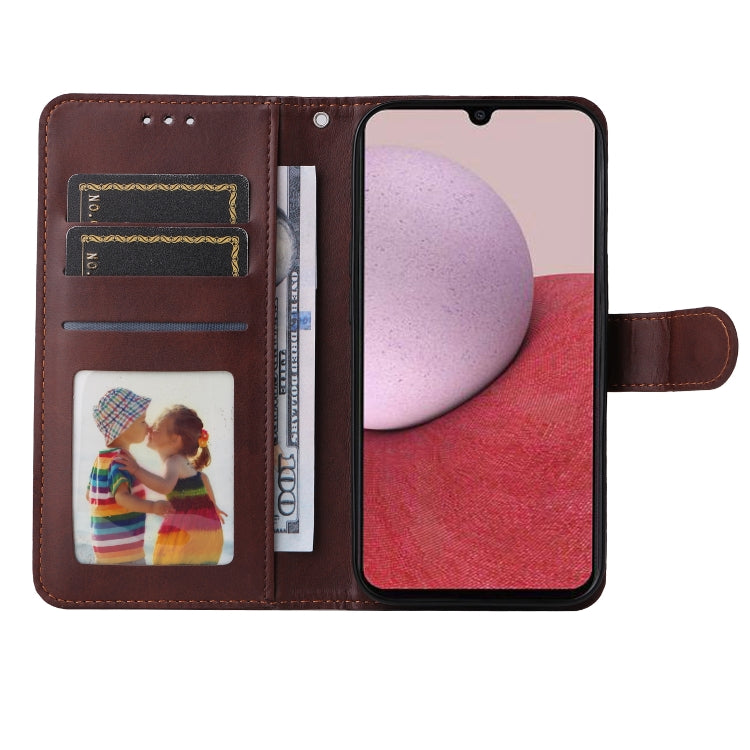For Samsung Galaxy A14 5G Classic Calf Texture Flip Leather Phone Case