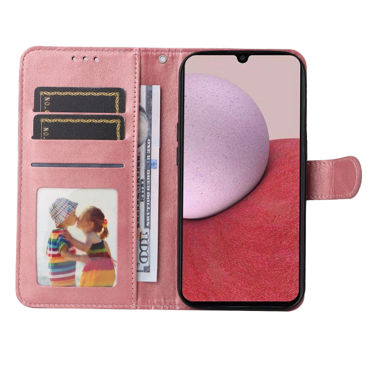 For Samsung Galaxy A14 5G Classic Calf Texture Flip Leather Phone Case
