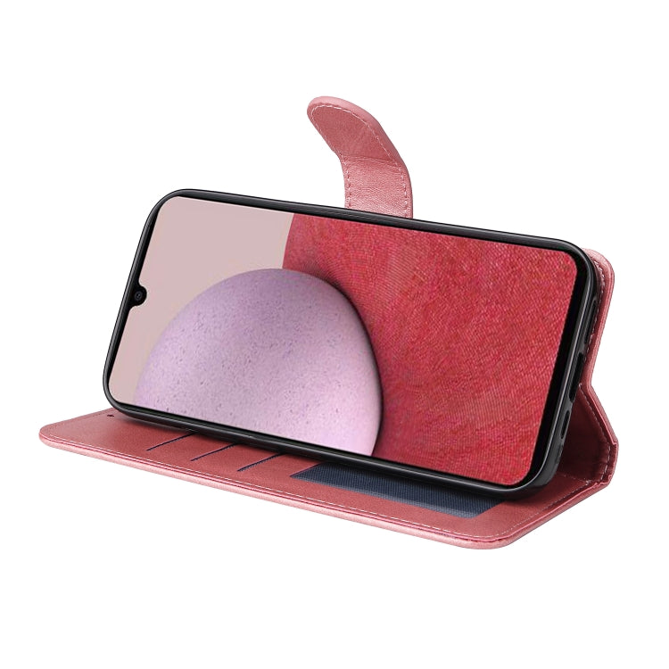 For Samsung Galaxy A14 5G Classic Calf Texture Flip Leather Phone Case