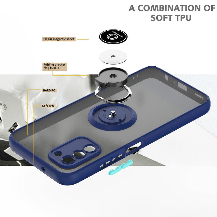 For Nokia G400 5G Q Shadow 1 Series TPU + PC Phone Case with Ring Holder