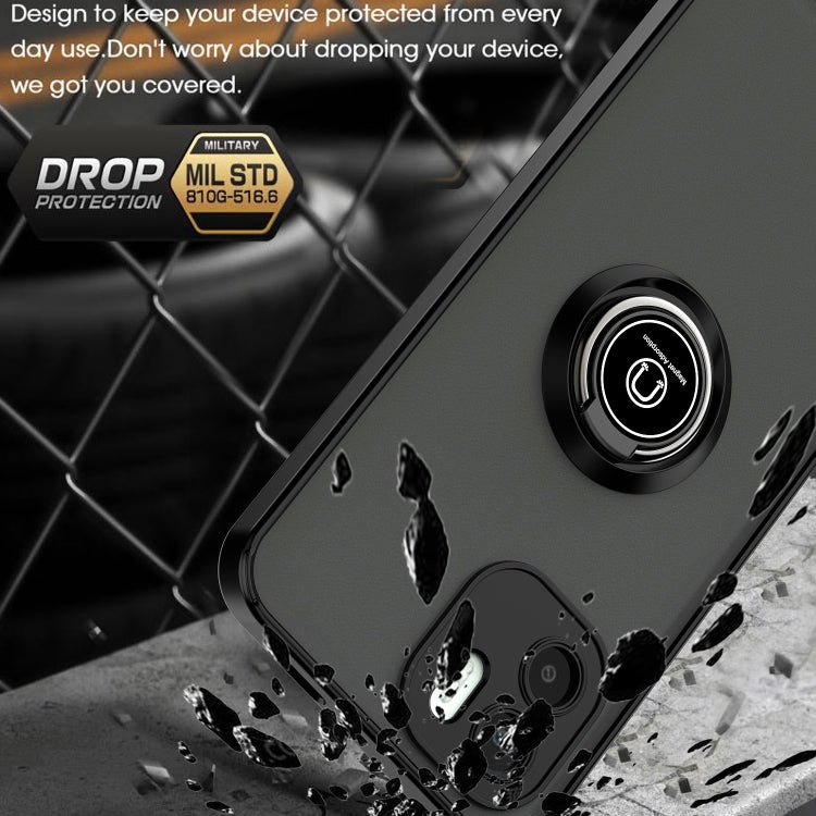 For Xiaomi Redmi A1 Q Shadow 1 Series TPU + PC Phone Case with Ring Holder