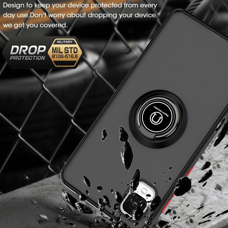 For TCL ION z Q Shadow 1 Series TPU + PC Phone Case with Ring Holder