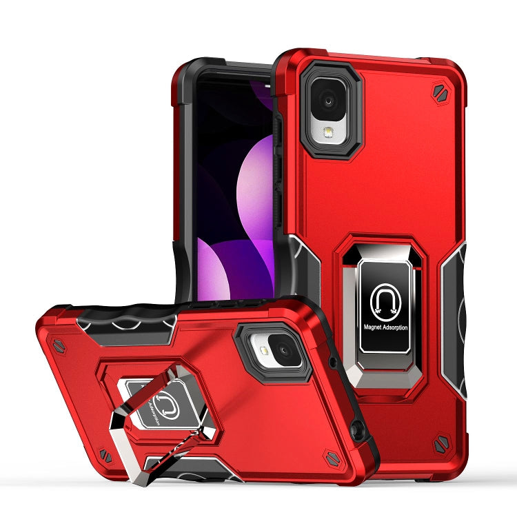 For TCL ION z Ring Holder Non-slip Armor Phone Case