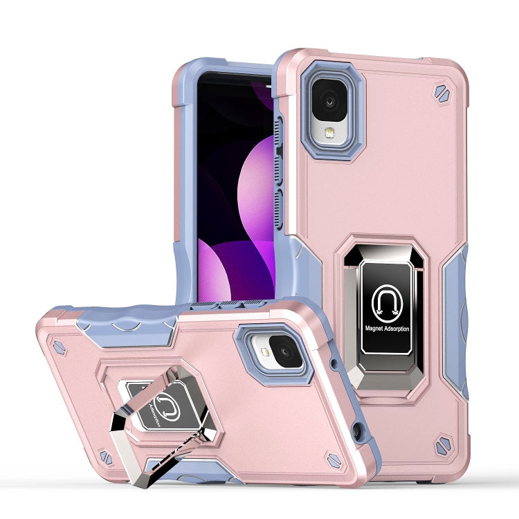 For TCL ION z Ring Holder Non-slip Armor Phone Case