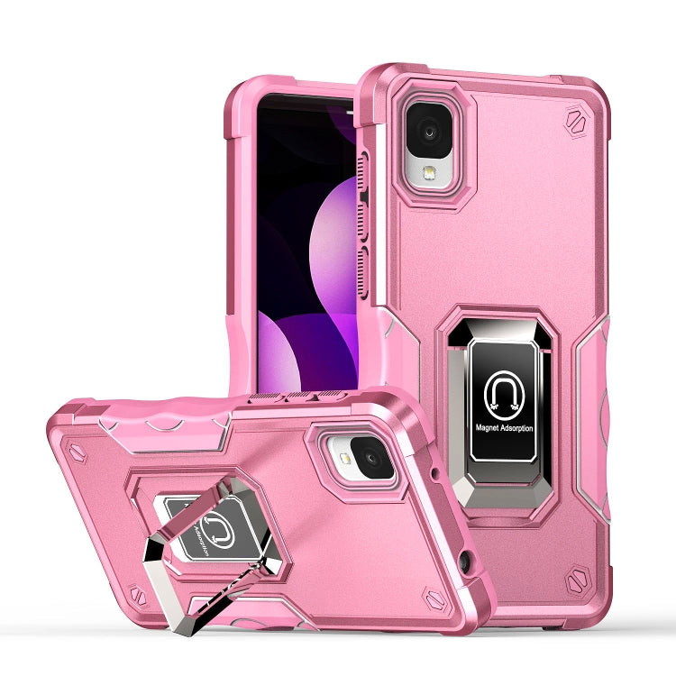 For TCL ION z Ring Holder Non-slip Armor Phone Case