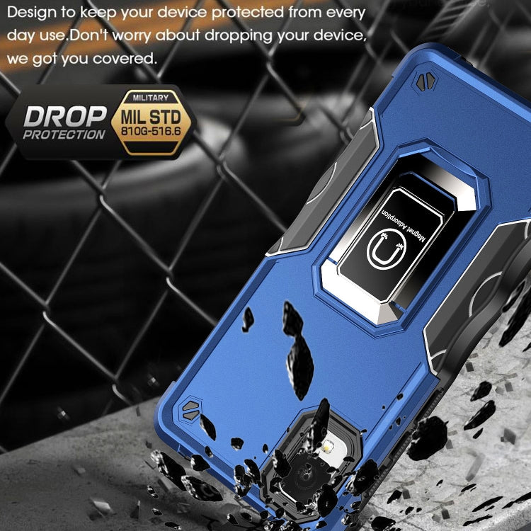 For TCL ION z Ring Holder Non-slip Armor Phone Case