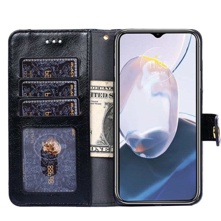 For Nokia G60 5G Zipper Bag Flip Leather Phone Case