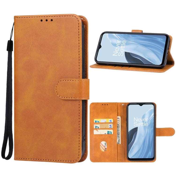 For OnePlus Nord N300 Leather Phone Case