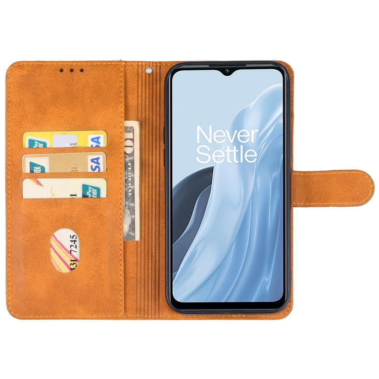 For OnePlus Nord N300 Leather Phone Case