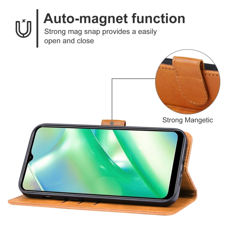 For Realme 10 5G Leather Phone Case