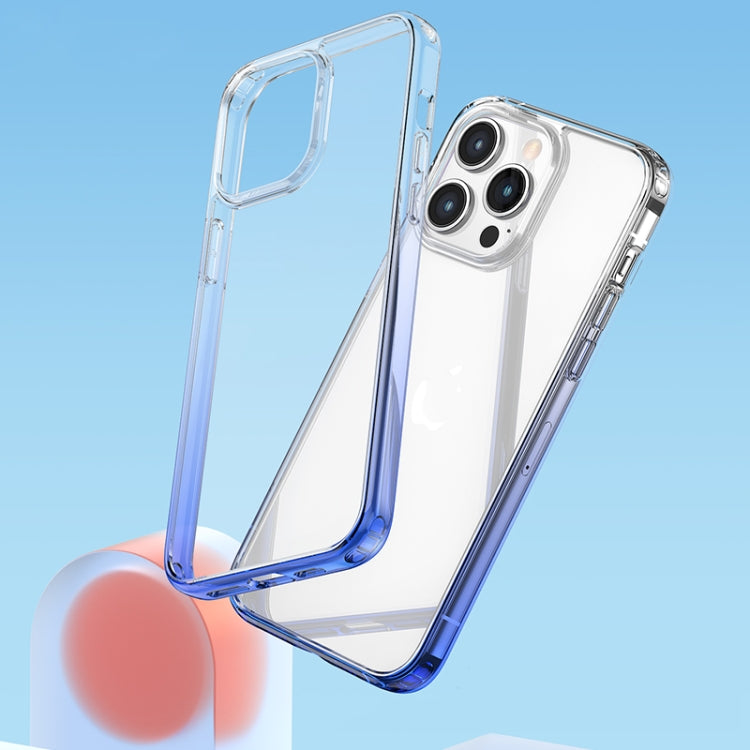 For iPhone 14 Pro Max USAMS US-BH814 Binz Series Gradient Color Phone Protective Case