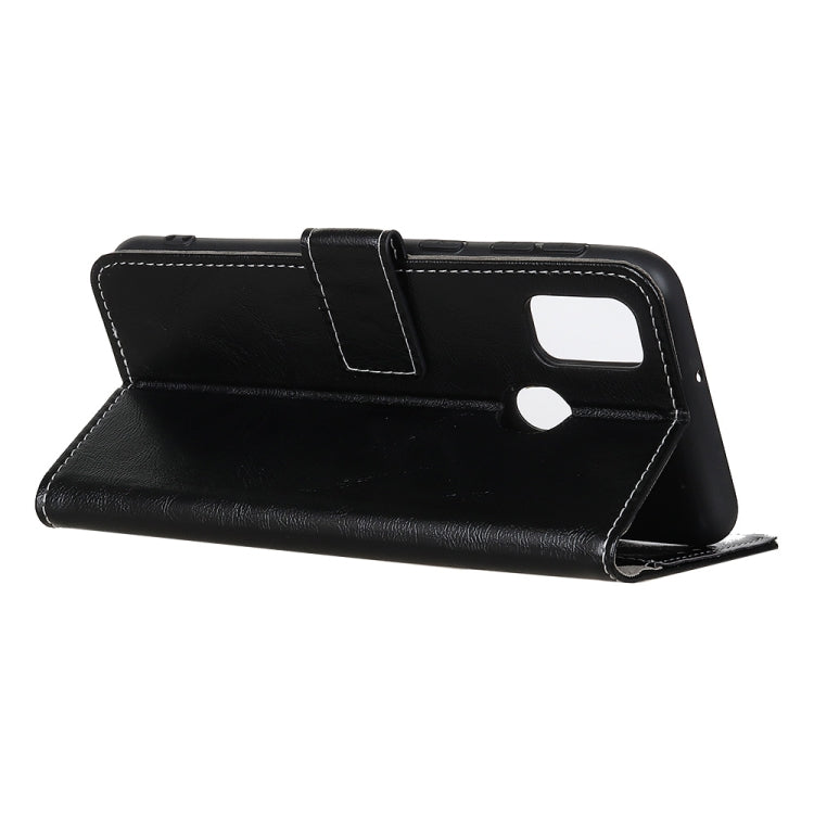 For Galaxy A21s Retro Crazy Horse Texture Horizontal Flip Leather Case with Holder & Card Slots & Photo Frame & Wallet