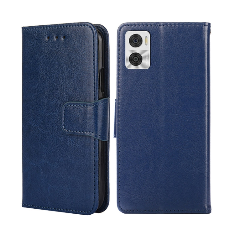 For Motorola Moto E22/E22i Crystal Texture Leather Phone Case