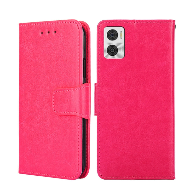 For Motorola Moto E22/E22i Crystal Texture Leather Phone Case