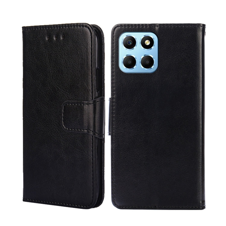 For Honor X8 5G/X6 Crystal Texture Leather Phone Case