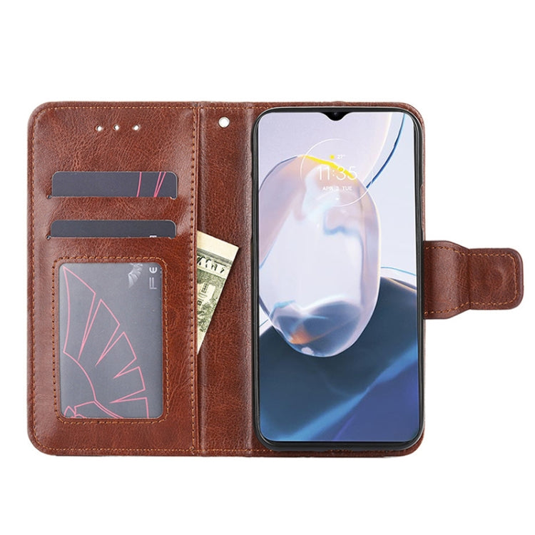 For Honor X8 5G/X6 Crystal Texture Leather Phone Case