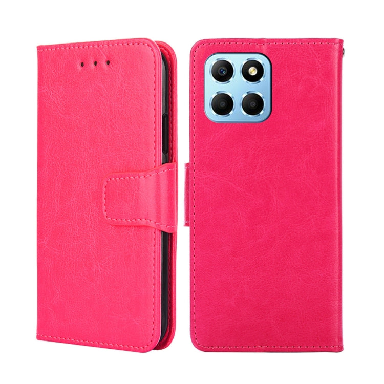 For Honor X8 5G/X6 Crystal Texture Leather Phone Case