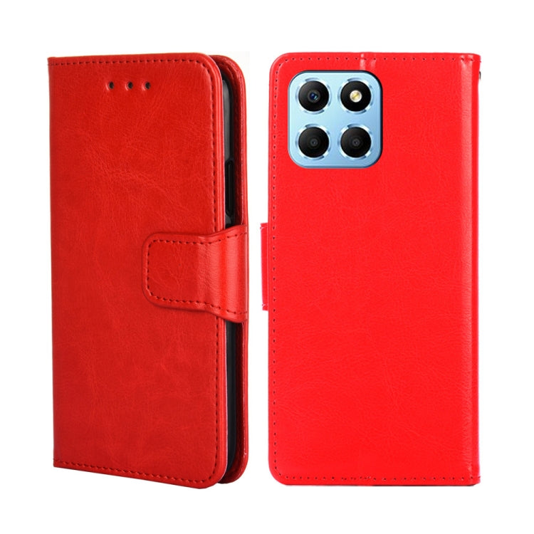 For Honor X8 5G/X6 Crystal Texture Leather Phone Case