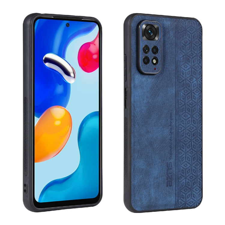 For Xiaomi Redmi Note 11S/Note 11 Global AZNS 3D Embossed Skin Feel Phone Case