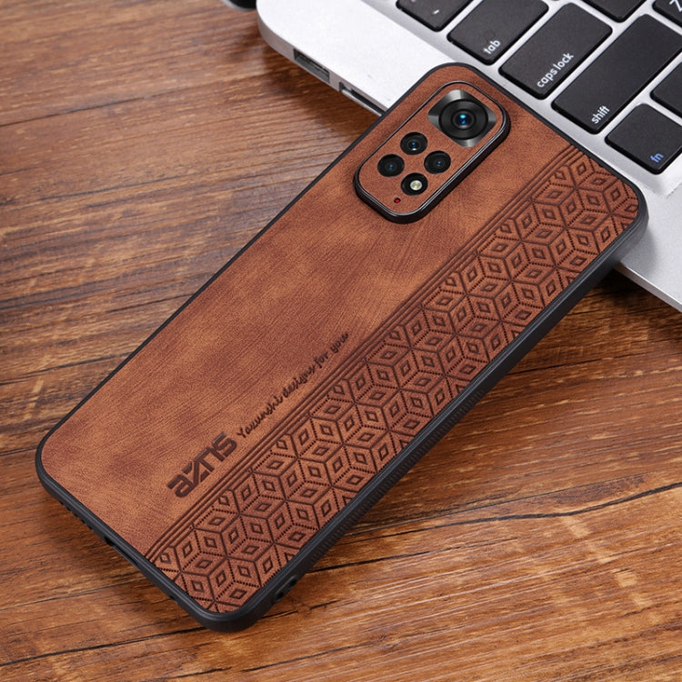 For Xiaomi Redmi Note 11S/Note 11 Global AZNS 3D Embossed Skin Feel Phone Case