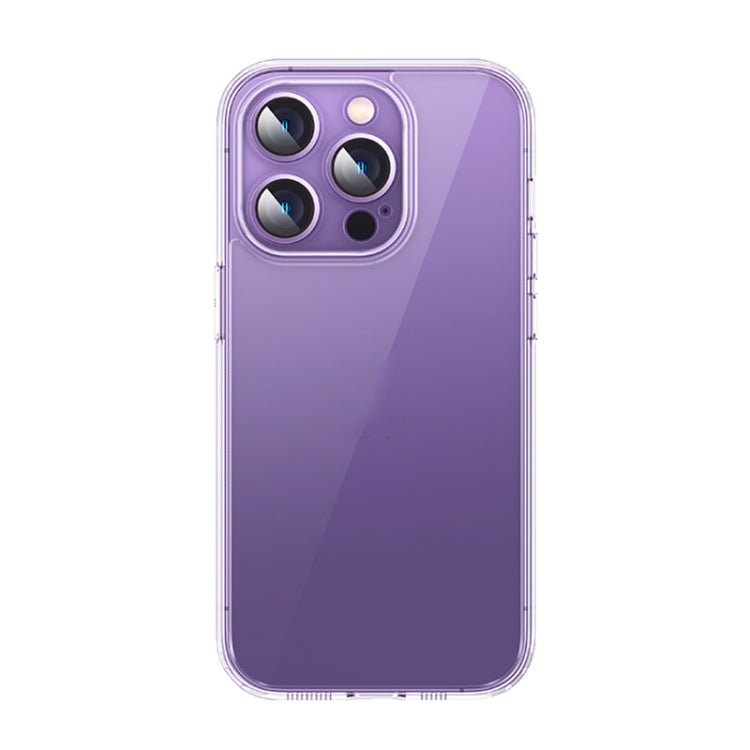 For iPhone 14 Plus USAMS US-BH831 Crystal Series Precision Hole Phone Case(Transparent)