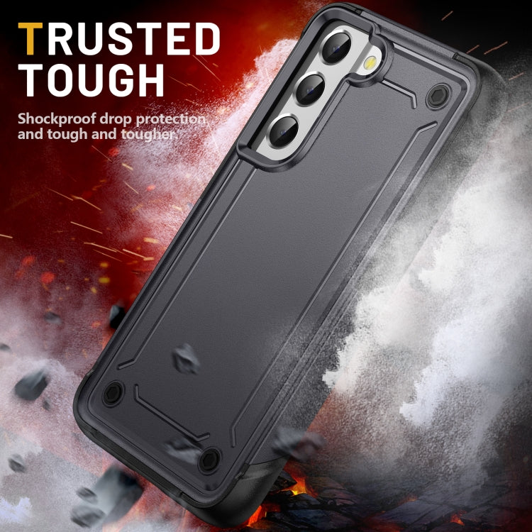 For Samsung Galaxy S22 5G 2 in 1 Soft TPU Hard PC Phone Case