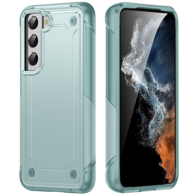 For Samsung Galaxy S22+ 5G 2 in 1 Soft TPU Hard PC Phone Case