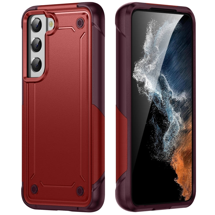 For Samsung Galaxy S21 5G 2 in 1 Soft TPU Hard PC Phone Case