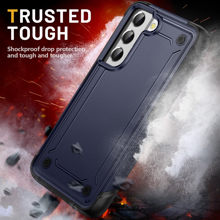 For Samsung Galaxy S21 5G 2 in 1 Soft TPU Hard PC Phone Case