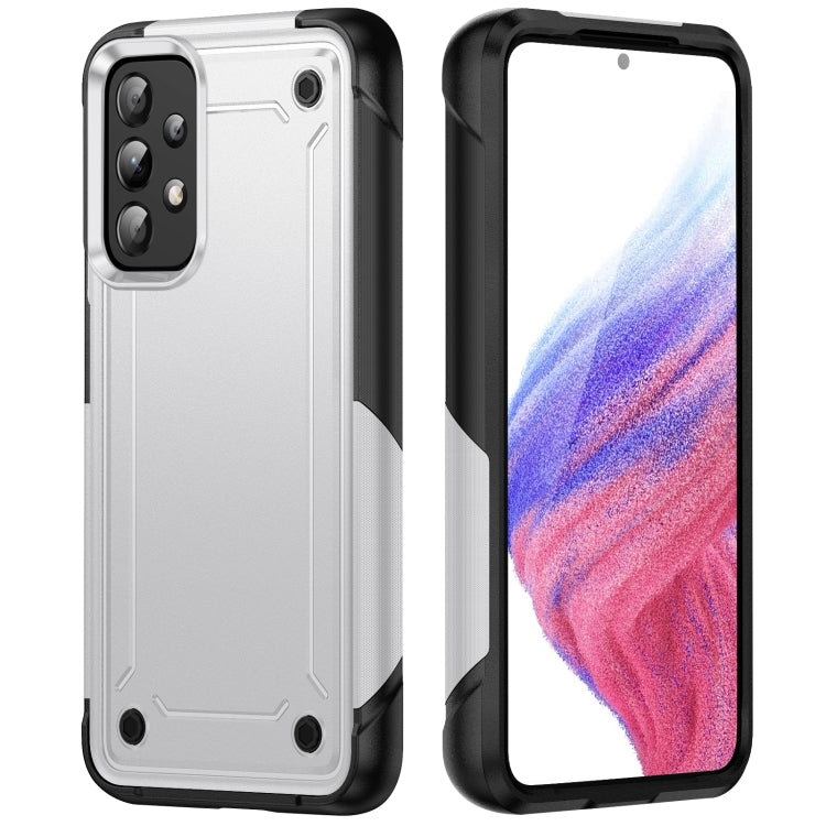For Samsung Galaxy A53 5G 2 in 1 Soft TPU Hard PC Phone Case