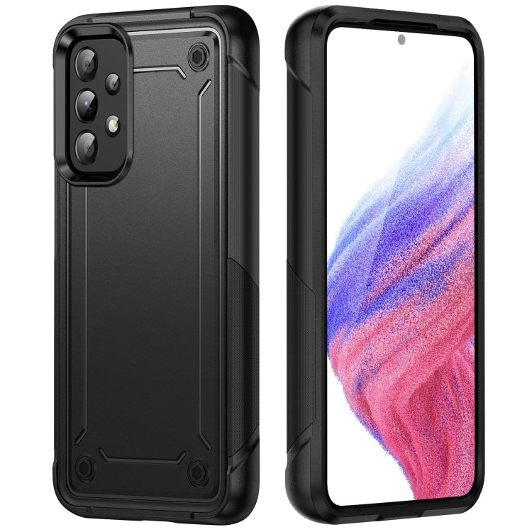 For Samsung Galaxy A53 5G 2 in 1 Soft TPU Hard PC Phone Case