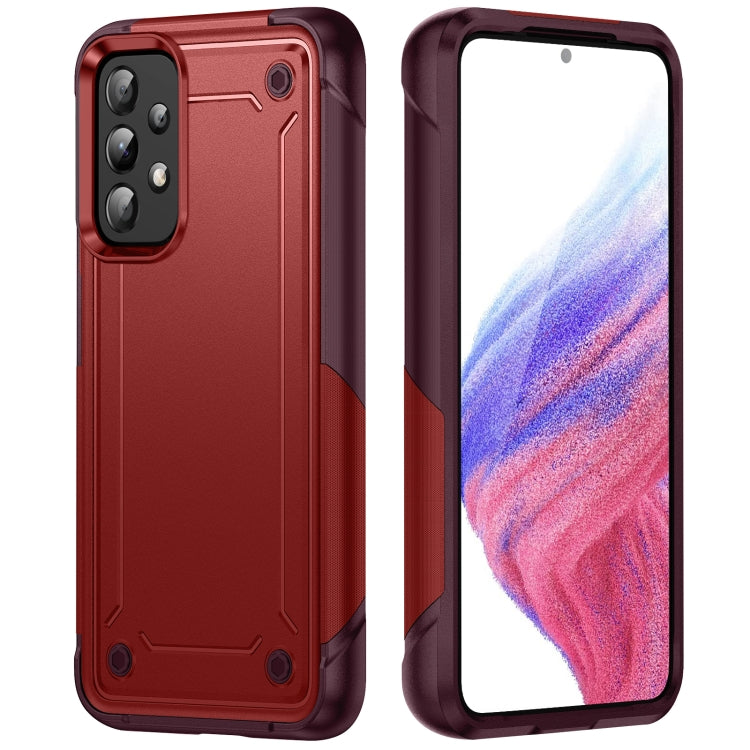 For Samsung Galaxy A53 5G 2 in 1 Soft TPU Hard PC Phone Case