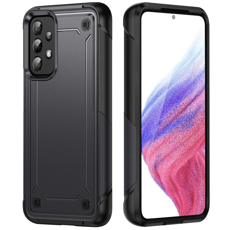 For Samsung Galaxy A53 5G 2 in 1 Soft TPU Hard PC Phone Case