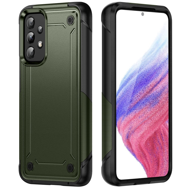 For Samsung Galaxy A33 5G 2 in 1 Soft TPU Hard PC Phone Case