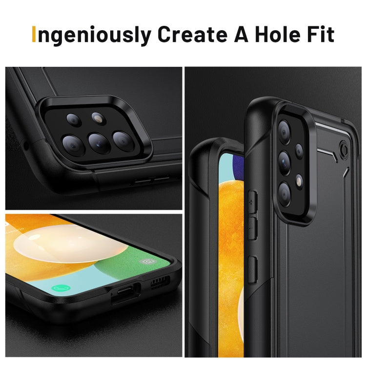 For Samsung Galaxy A32 4G 2 in 1 Soft TPU Hard PC Phone Case