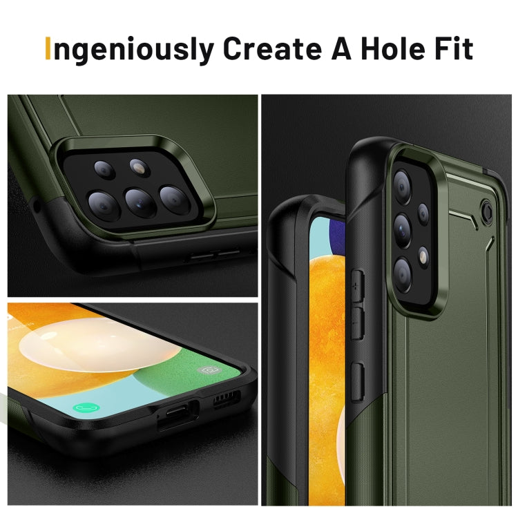 For Samsung Galaxy A32 4G 2 in 1 Soft TPU Hard PC Phone Case