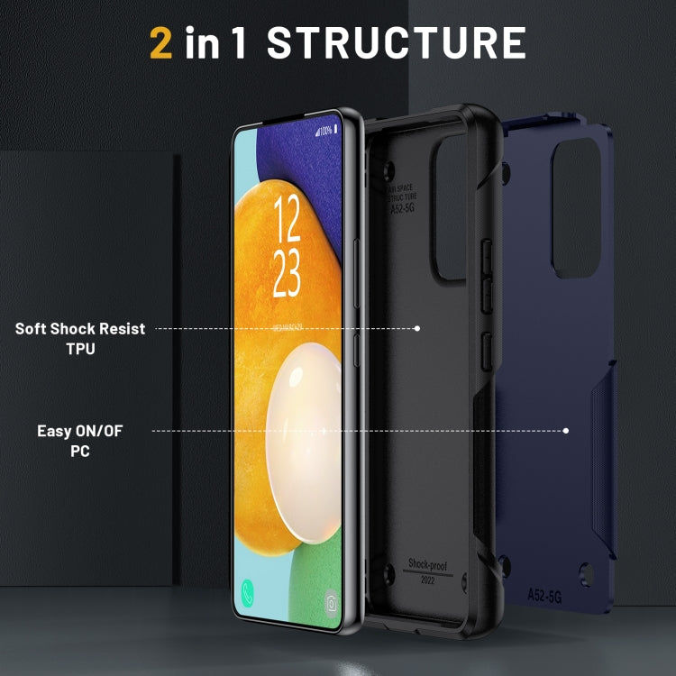 For Samsung Galaxy A32 4G 2 in 1 Soft TPU Hard PC Phone Case