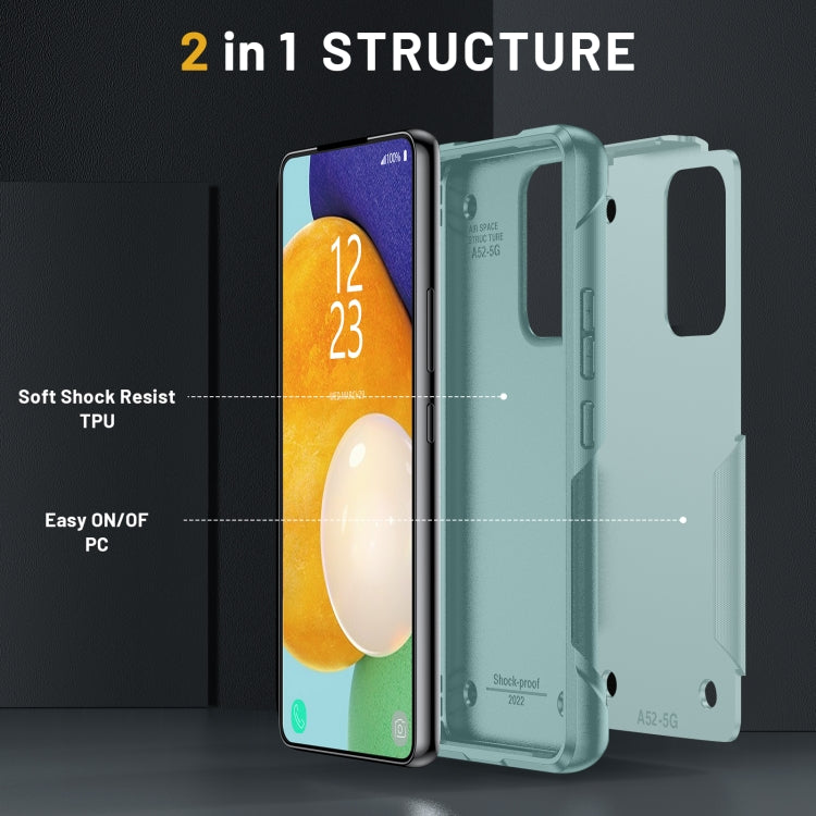 For Samsung Galaxy A32 4G 2 in 1 Soft TPU Hard PC Phone Case