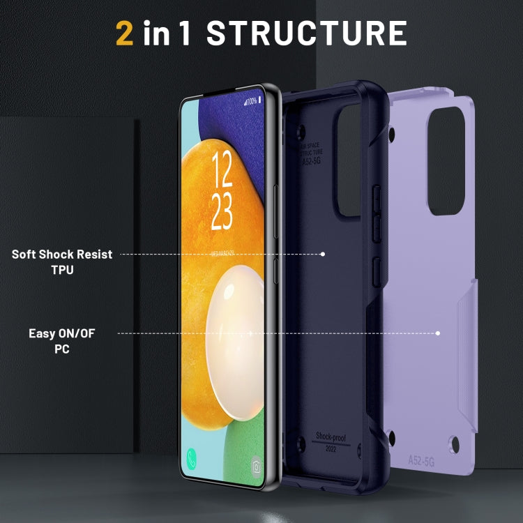 For Samsung Galaxy A32 4G 2 in 1 Soft TPU Hard PC Phone Case