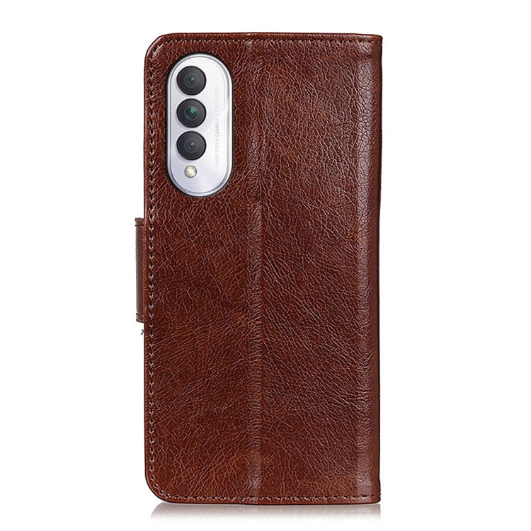 For Honor X20 SE Nappa Texture Leather Phone Case