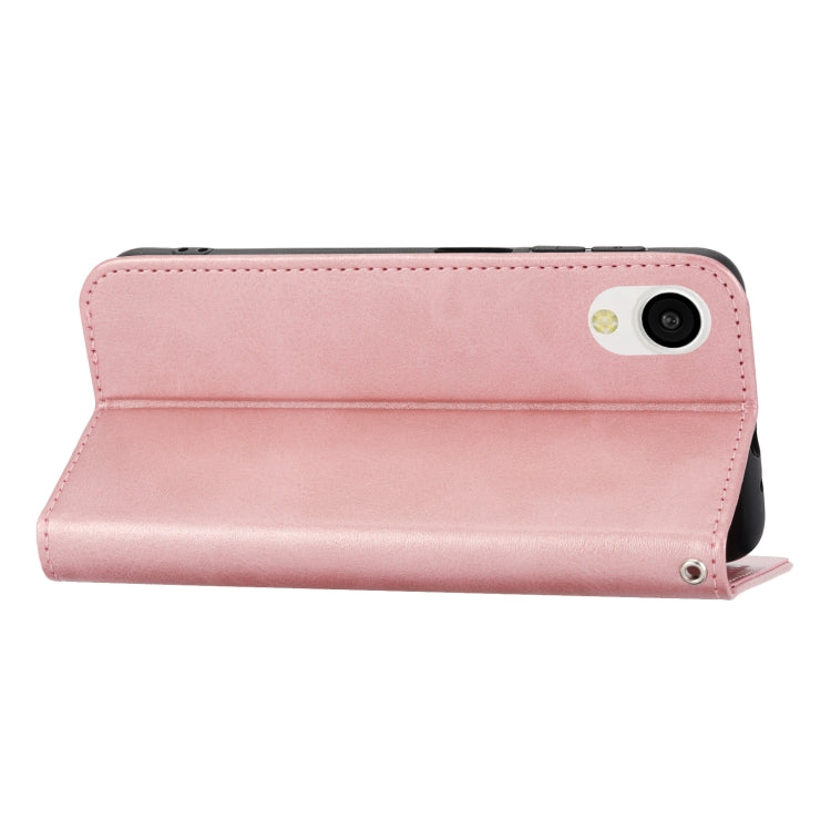 For Samsung Galaxy A23e/A23S/A23 5G/A22e Cubic Grid Calf Texture Magnetic Closure Leather Phone Case