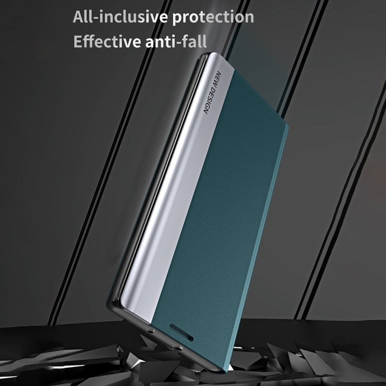 For OPPO Reno8 Side Electroplated Magnetic Leather Phone Case
