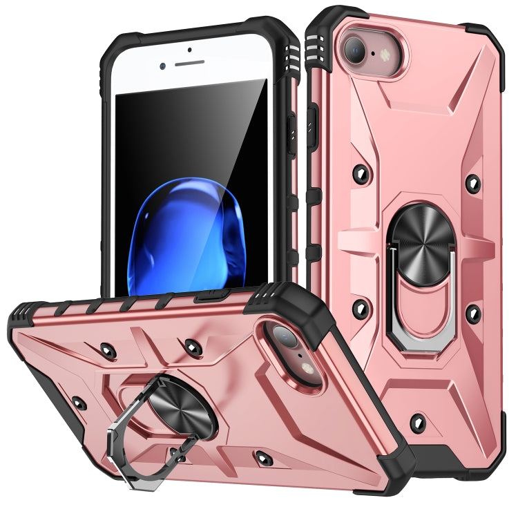 For iPhone SE 2022 / SE 2020 / 7 / 8 Ring Holder Phone Case