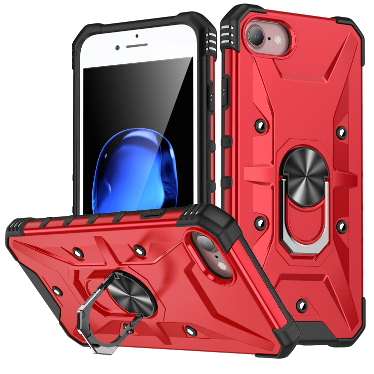 For iPhone SE 2022 / SE 2020 / 7 / 8 Ring Holder Phone Case
