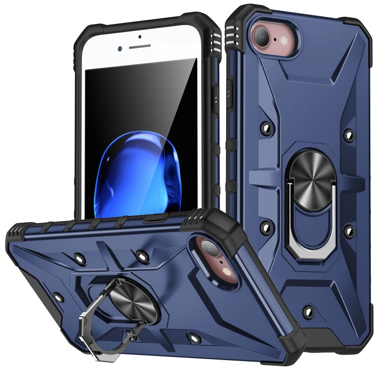 For iPhone SE 2022 / SE 2020 / 7 / 8 Ring Holder Phone Case