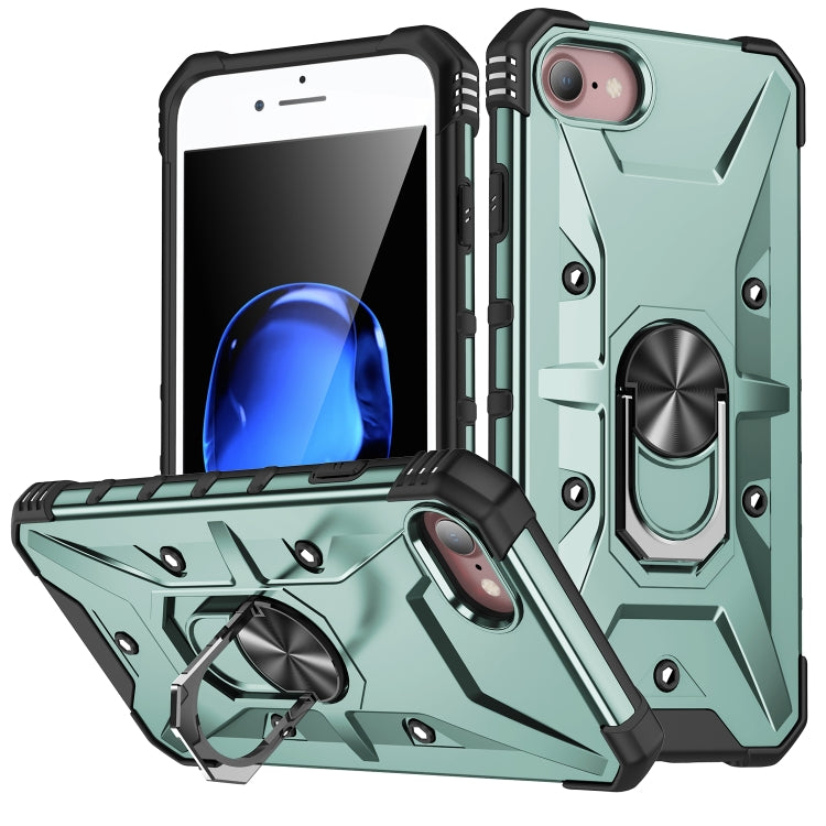 For iPhone SE 2022 / SE 2020 / 7 / 8 Ring Holder Phone Case