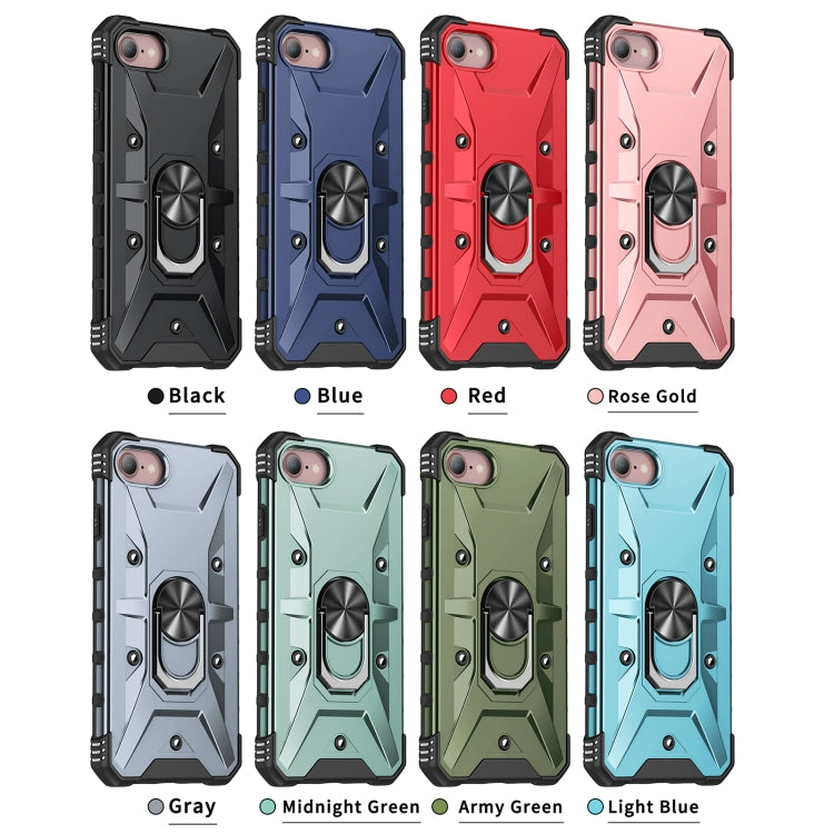 For iPhone SE 2022 / SE 2020 / 7 / 8 Ring Holder Phone Case