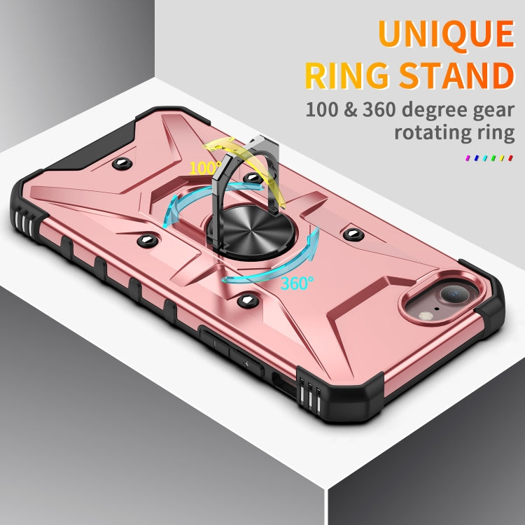 For iPhone SE 2022 / SE 2020 / 7 / 8 Ring Holder Phone Case